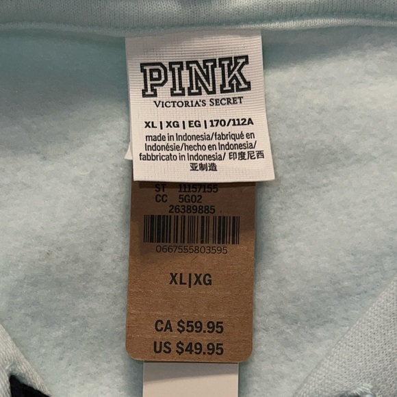 Victoria’s Secret PINK Light Blue Jacket - Picture 3 of 6